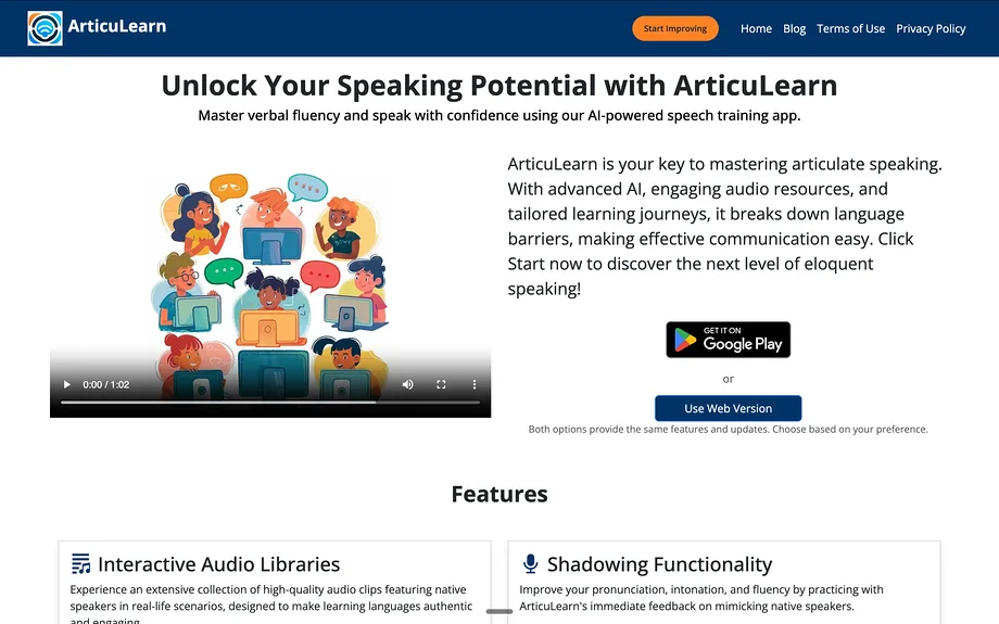 Articulearn hero preview