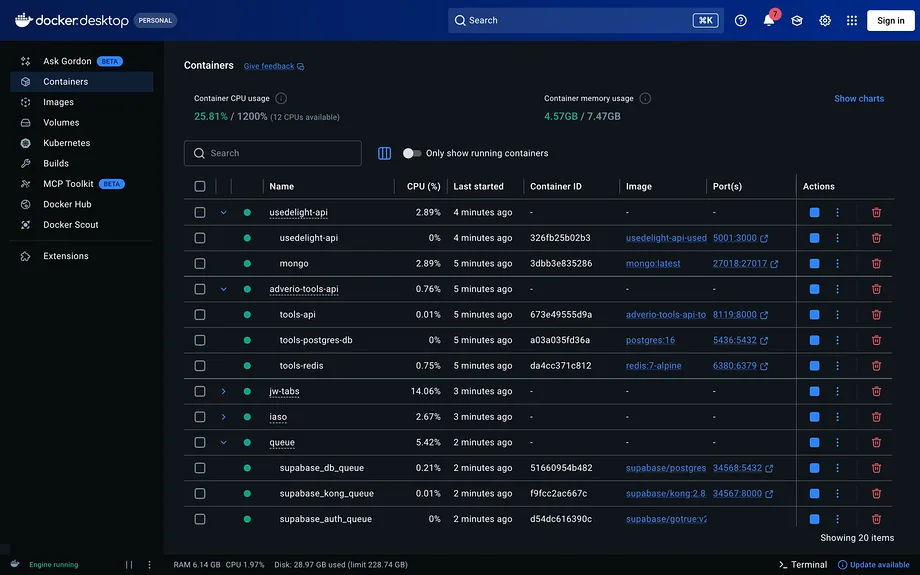 Docker Containerization capability preview