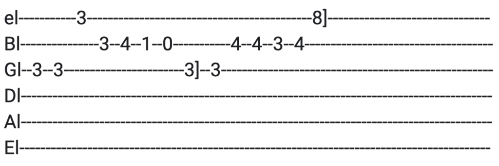 song 36 guitar tabs tabset