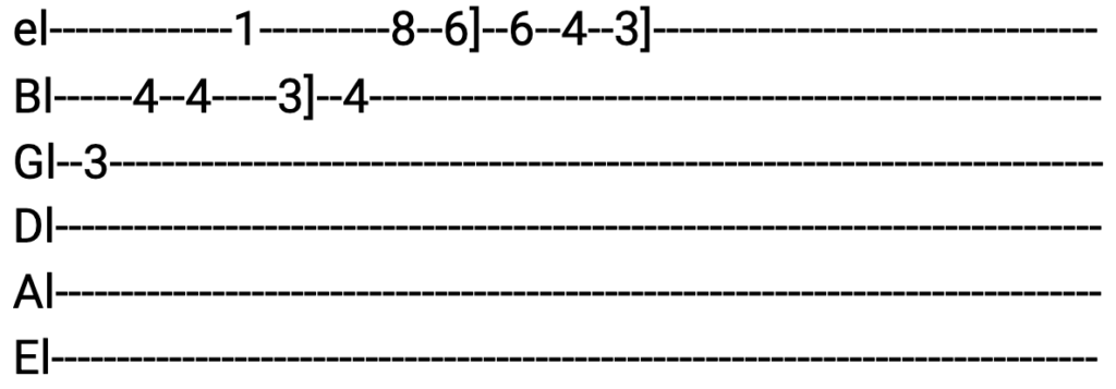 song 46 guitar tabs tabset