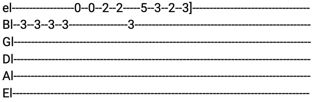 song 155 guitar tabs tabset