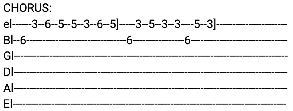 song 155 guitar tabs tabset