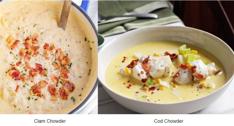 Clam and Cod Chowder in Moby Dick Chapter 15 Summary.