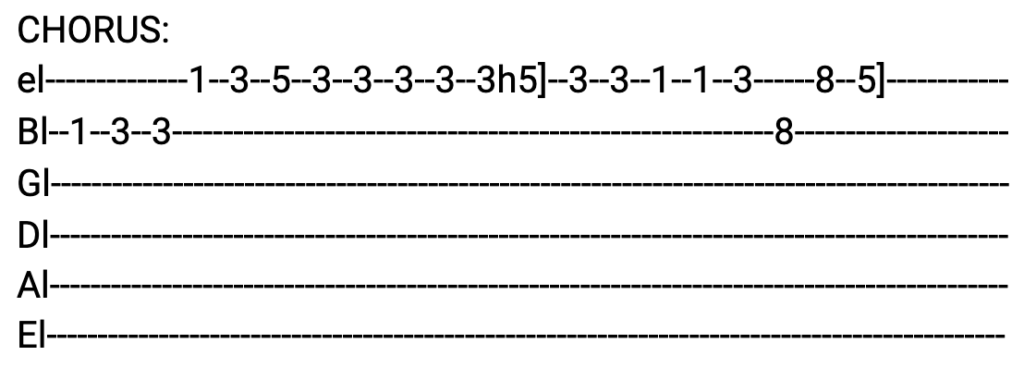 Truly in Love Guitar Tabs tabset