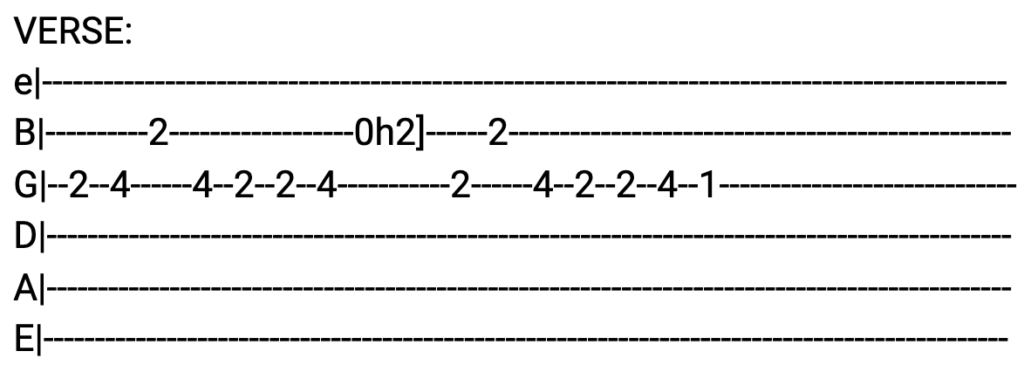 Confident in You Guitar Tabs tabset