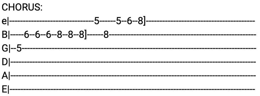 song 61 guitar tabs tabset