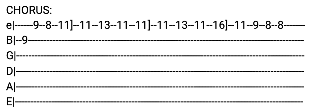 Never Alone Guitar Tabs tabset