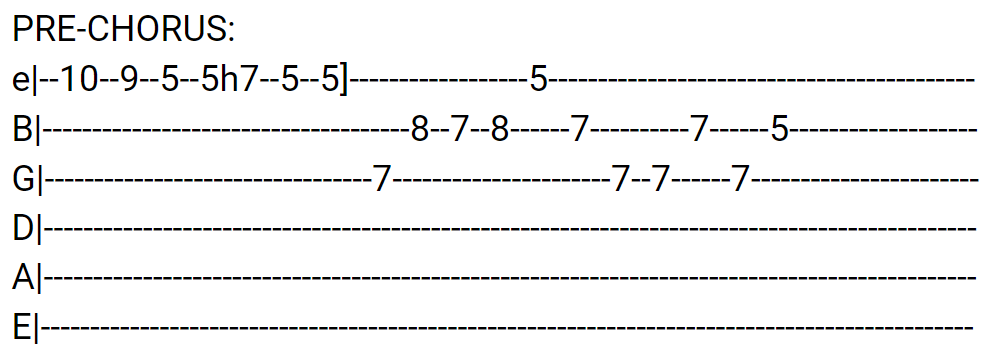 You Can Count on Me Guitar Tabs tabset