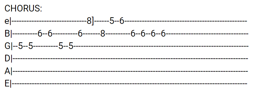 song 73 guitar tabs tabset