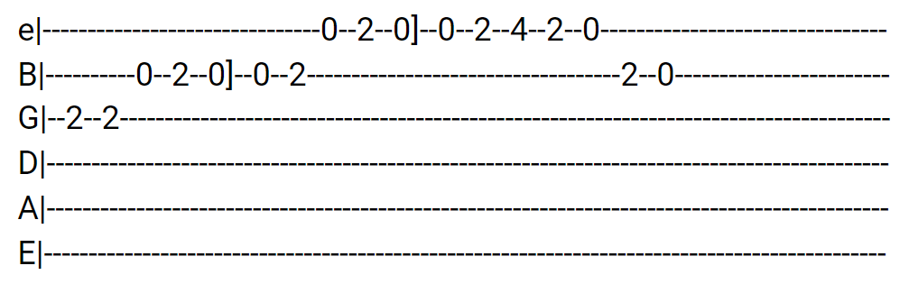 We're Your Family Guitar Tabs tabset