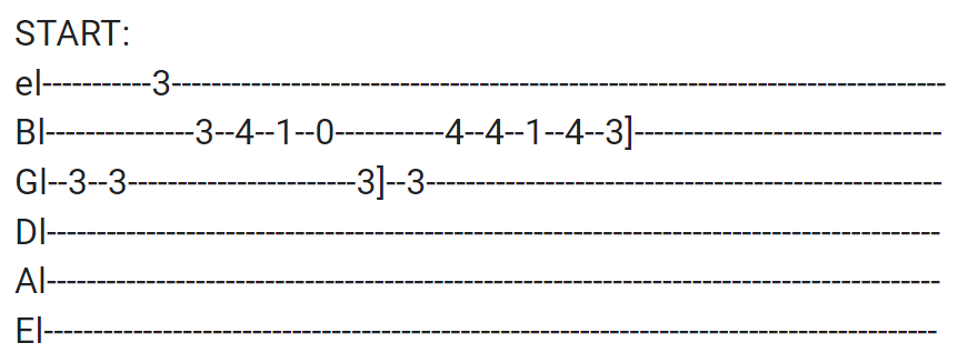 song 36 guitar tabs tabset