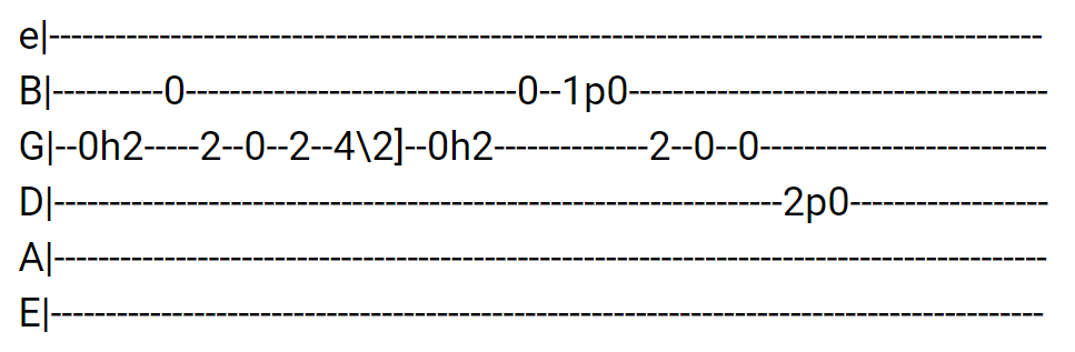 The New World To Come Guitar Tabs tabset