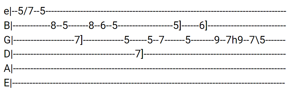 I Give My Life to You Guitar Tabs tabset 