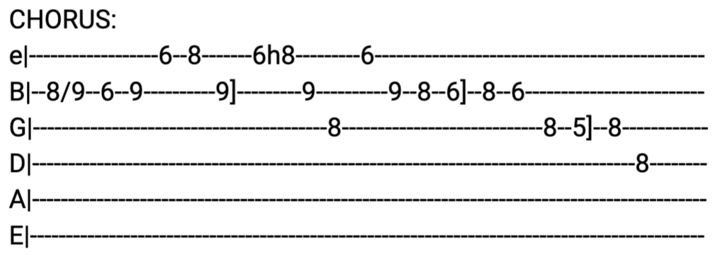 song 77 guitar tabs tabset