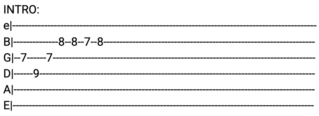 song 82 guitar tabs tabset