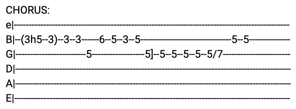 The Best Life Ever Guitar Tabs tabset