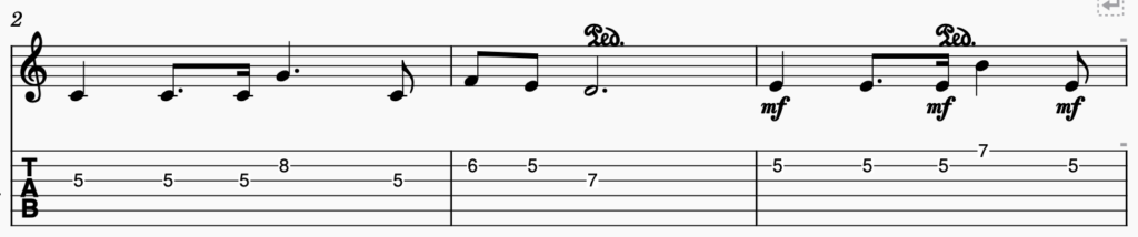 song 109 guitar tabs tabset