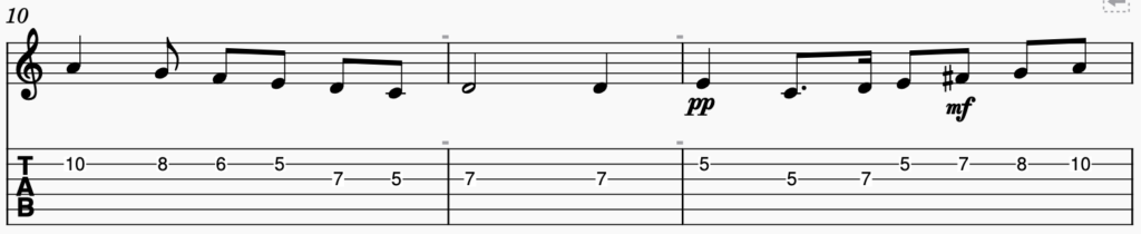 song 109 guitar tabs tabset