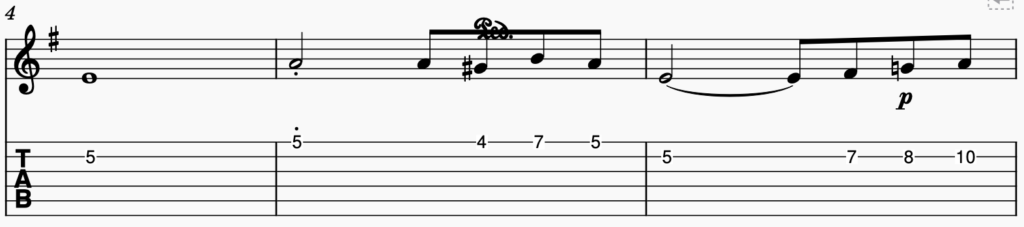 song 129 guitar tabs tabset