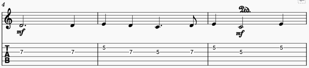 song 131 guitar tabs tabset