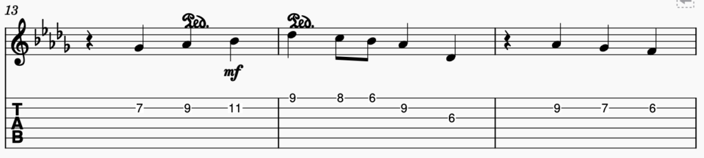 song 132 guitar tabs tabset