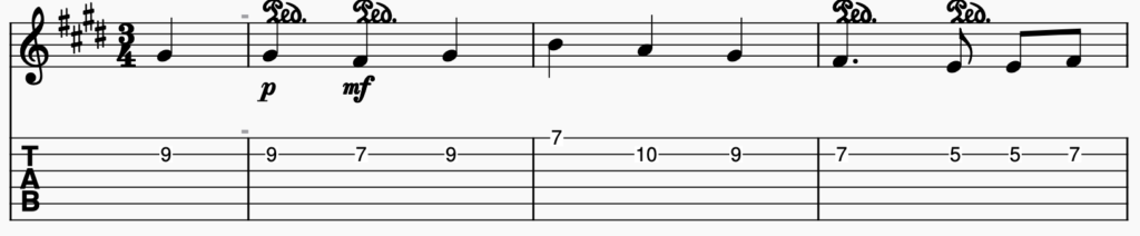 song 135 guitar tabs tabset