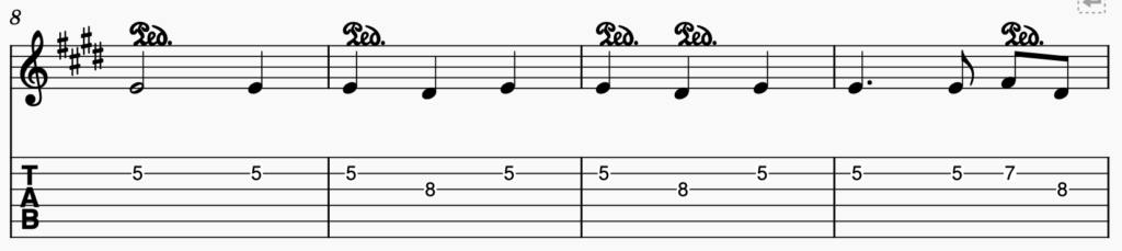 song 135 guitar tabs tabset