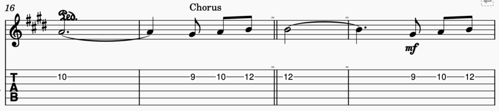 song 135 guitar tabs tabset