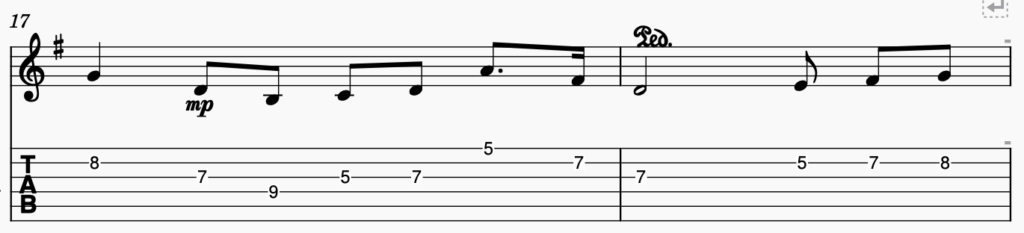 song 136 guitar tabs tabset