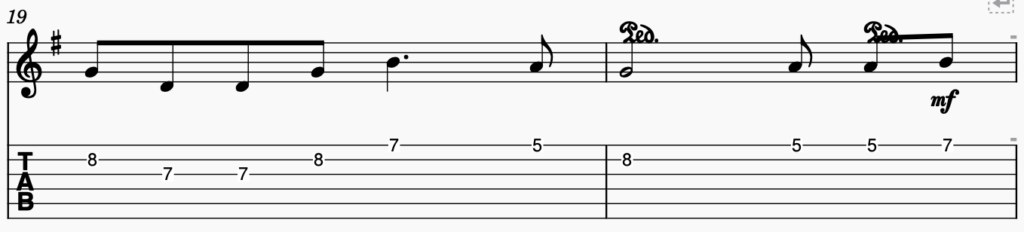 song 136 guitar tabs tabset