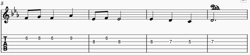 song 141 guitar tabs tabset