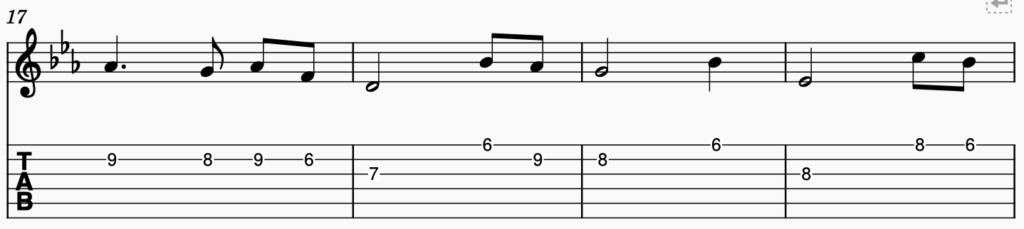 song 141 guitar tabs tabset