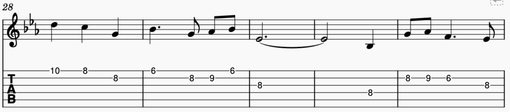 song 141 guitar tabs tabset