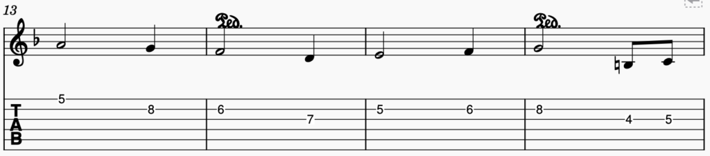 song 144 guitar tabs tabset