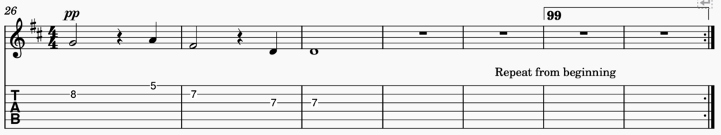 song 159 guitar tabs tabset