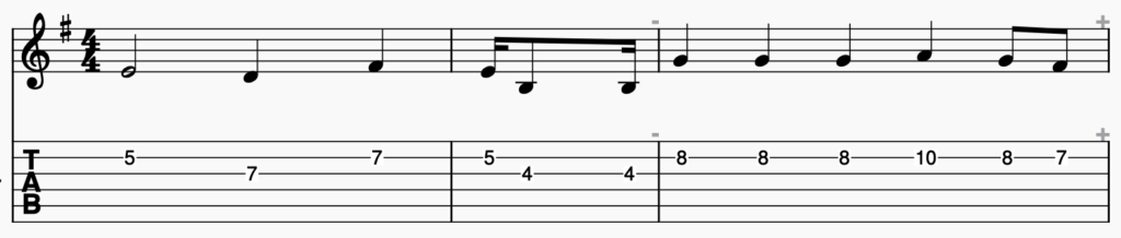 song 149 guitar tabs tabset