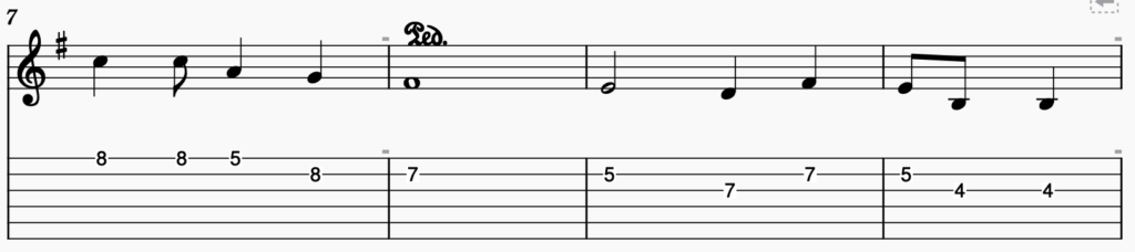 song 149 guitar tabs tabset