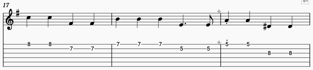 song 149 guitar tabs tabset